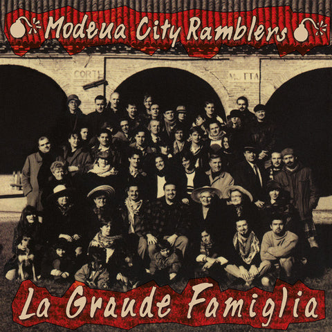 Modena City Ramblers - La Grande Famiglia (LP, Ltd, RE, Red) - NEW