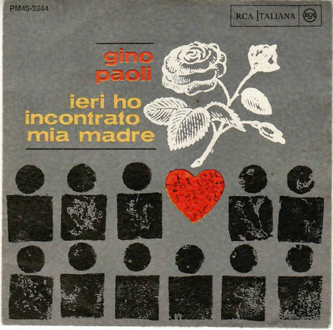 Gino Paoli - Ieri Ho Incontrato Mia Madre (7") - USED