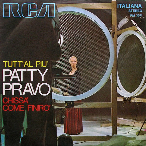 Patty Pravo - Tutt'Al Più / Chissà Come Finirò (7") - USED
