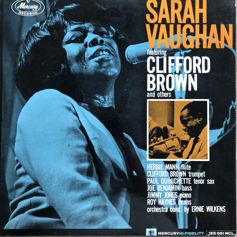 Sarah Vaughan - Sarah Vaughan Featuring Clifford Brown And Others (LP, Album, Mono, RE) - USED