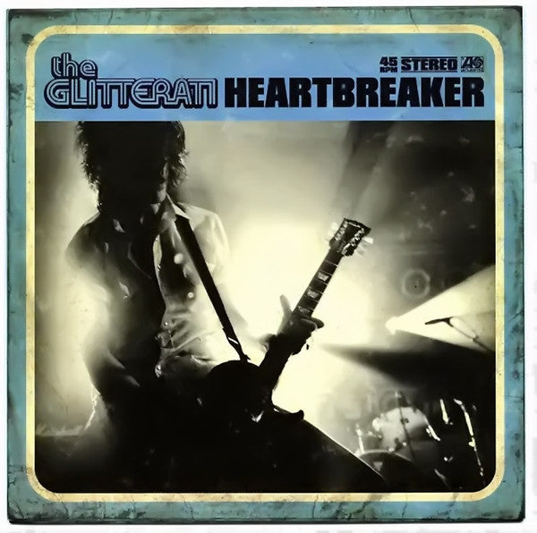 The Glitterati - Heartbreaker (7", Single, Blu) - USED