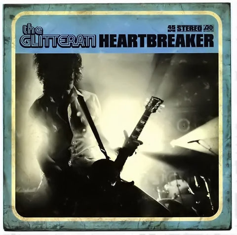 The Glitterati - Heartbreaker (7", Single, Blu) - USED