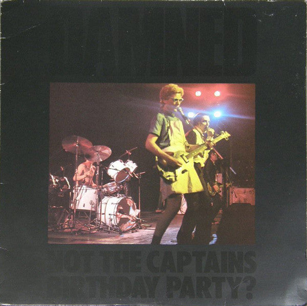 The Damned - Not The Captain's Birthday Party? (LP, Album, Red) - USED