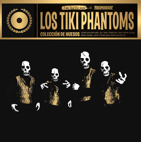 Los Tiki Phantoms - Coleccion De Huesos (LP, Comp, Ltd, Gol) - NEW