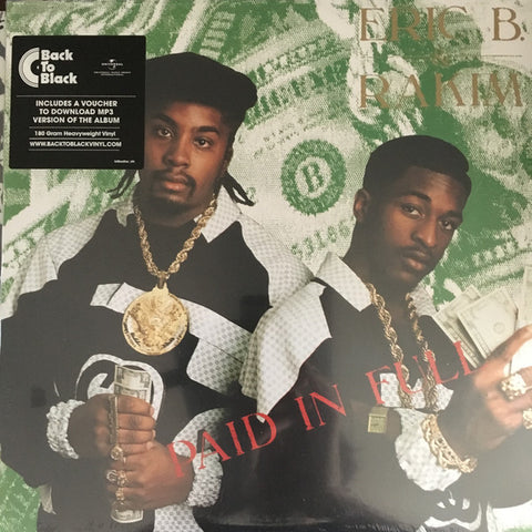 Eric B. & Rakim - Paid In Full (2xLP, Album, RE, 180) - NEW