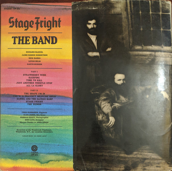 The Band - Stage Fright (LP, Album, Los) - USED