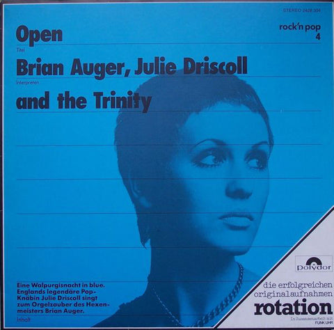 Brian Auger, Julie Driscoll  And The Trinity* - Open (LP, Album, RE) - USED