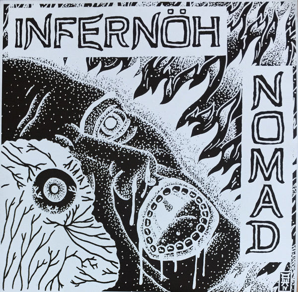 Infernöh / Nomad (24) - Infernöh / Nomad (7", RP, Pur) - NEW
