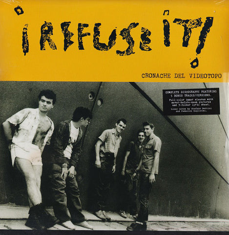 I Refuse It! - Cronache Del Videotopo (2xLP, Comp, RM) - NEW