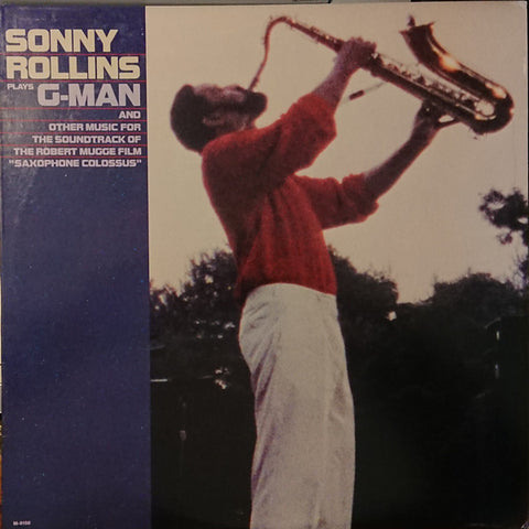 Sonny Rollins - Sonny Rollins Plays G-Man And Other Music For The Soundtrack Of The Robert Mugge Film "Saxophone Colossus" (LP, Album) - USED