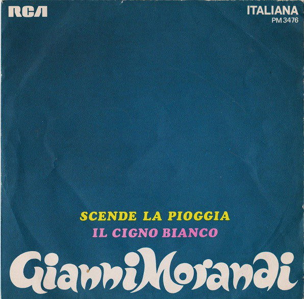 Gianni Morandi - Scende La Pioggia / Il Cigno Bianco (7") - USED