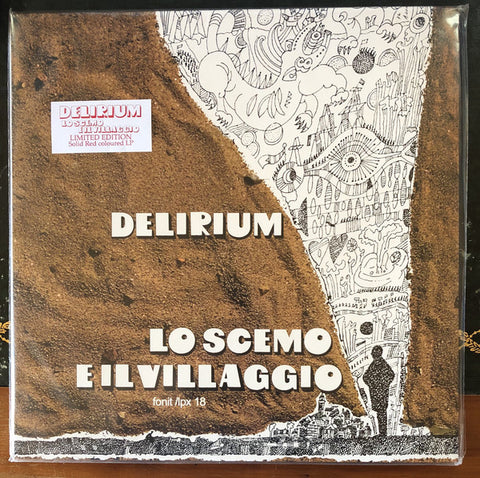 Delirium (5) - Lo Scemo E Il Villaggio (LP, Album, RE, Red) - NEW