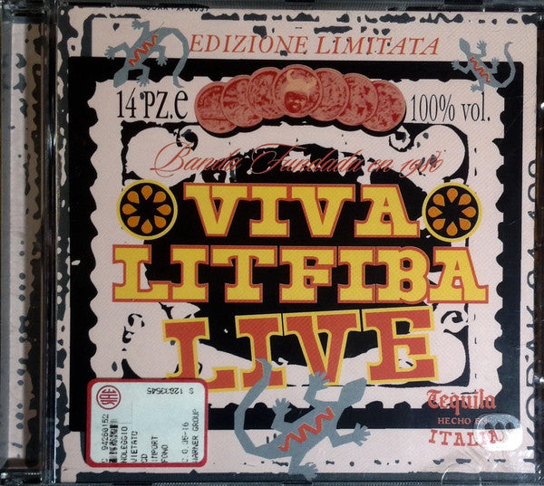 Litfiba - Viva Litfiba Live (CD, Album, Comp, Ltd, Liv) - USED