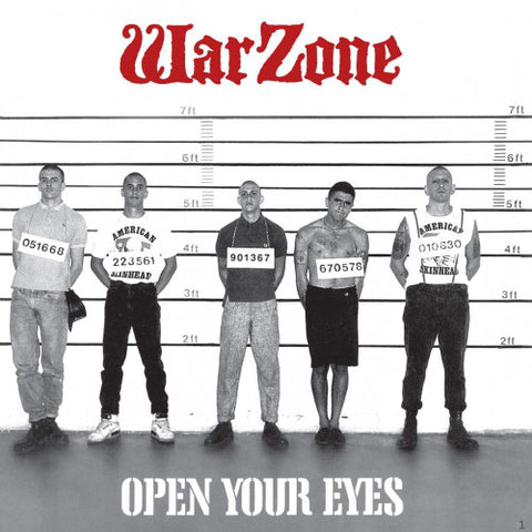 Warzone (2) - Open Your Eyes (LP, Album, RE, Blu) - NEW