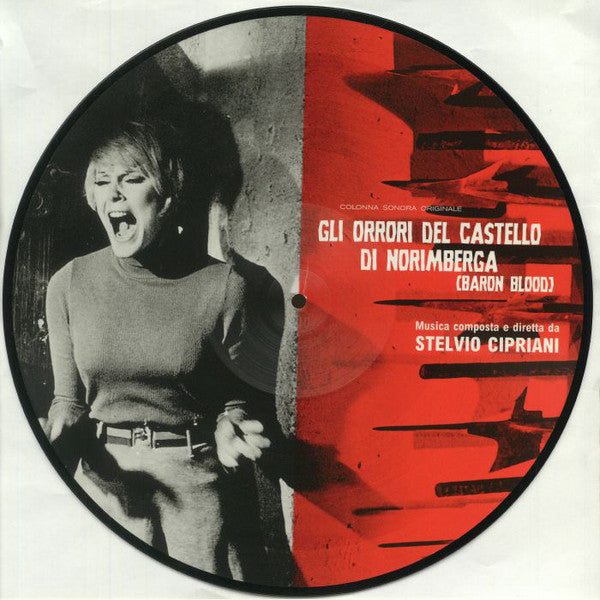 Stelvio Cipriani - Gli Orrori Del Castello Di Norimberga (Baron Blood) - Colonna Sonora Originale (LP, Album, Pic) - NEW