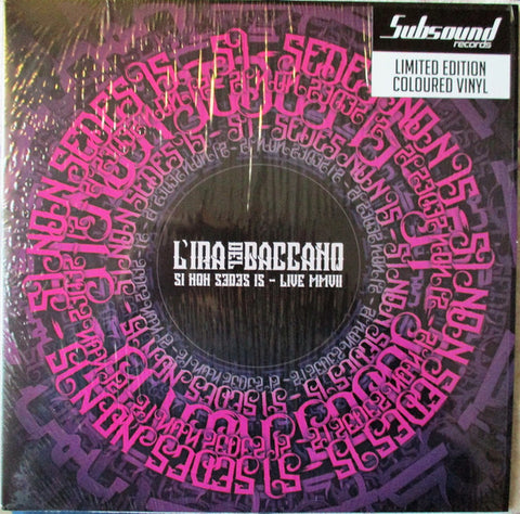 L'ira Del Baccano - Si Non Sedes Is - Live MMVII (2xLP, Album, Ltd, Pur) - NEW