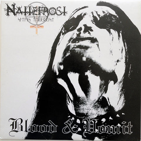 Nattefrost - Blood & Vomit (LP, Album, Ltd) - USED