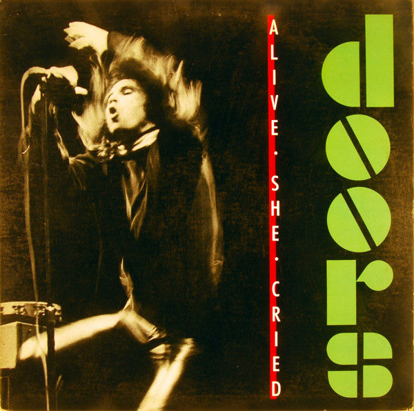 The Doors - Alive, She Cried (LP, Album) - USED