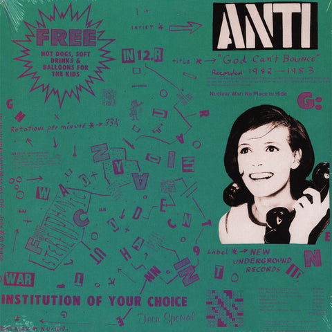 Anti (6) - God Can't Bounce (LP, Album, RE) - NEW