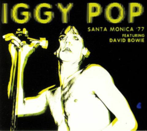 Iggy Pop, David Bowie - Santa Monica '77 (LP, Album, RE, Unofficial) - USED