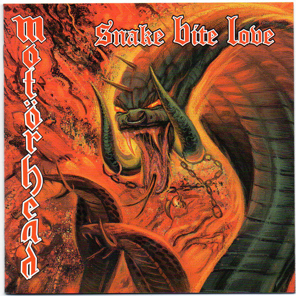 Motörhead - Snake Bite Love (CD, Album, RE) - NEW