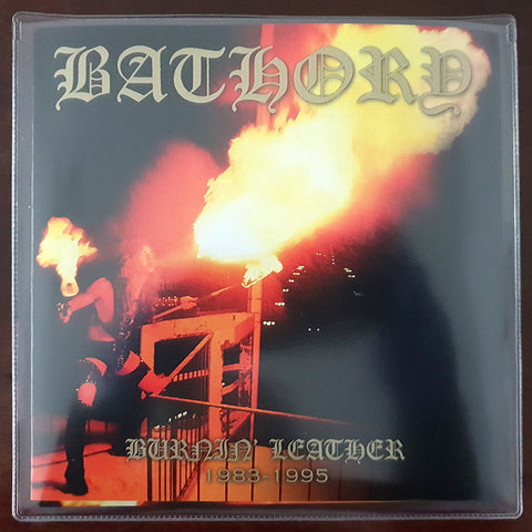 Bathory - Burnin' Leather 1983-1995 (CD, Comp, Ltd, S/Edition, Unofficial) - USED