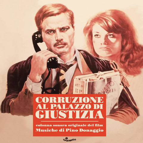 Pino Donaggio - Corruzione Al Palazzo Di Giustizia (LP, Album, Ltd, S/Edition, Red) - NEW