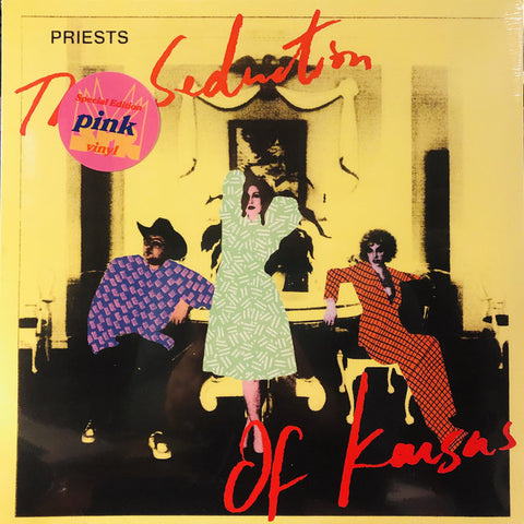 Priests (2) - The Seduction Of Kansas (LP, Album, Pin) - NEW