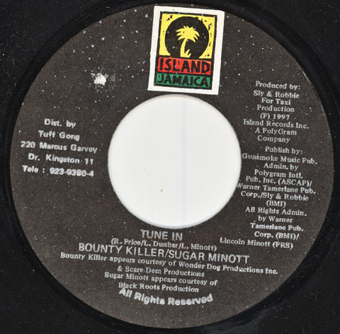 Bounty Killer / Sugar Minott - Tune In (7") - USED
