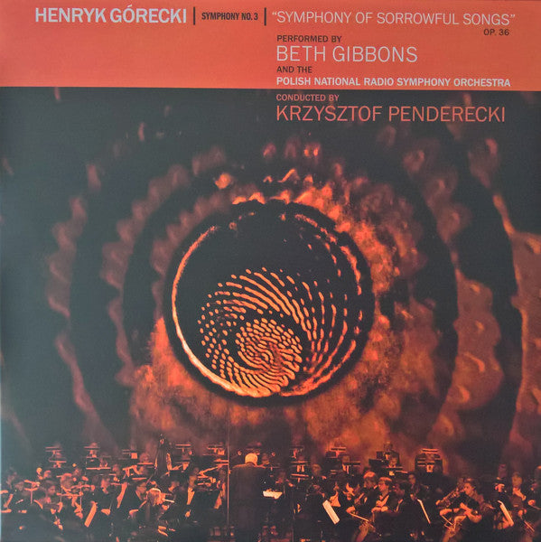 Henryk Górecki - Beth Gibbons, Polish National Radio Symphony Orchestra, Krzysztof Penderecki - Symphony No. 3 (Symphony Of Sorrowful Songs) Op. 36 (LP + DVD-V, PAL + Dlx, Ltd) - NEW
