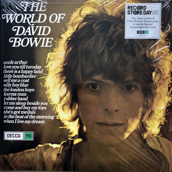 David Bowie - The World Of David Bowie (LP, Comp, Ltd, RE, Blu) - NEW