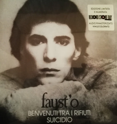 Faust'o - Benvenuti Tra I Rifiuti / Suicidio (7", Single, Ltd, Num, RE, RM) - NEW