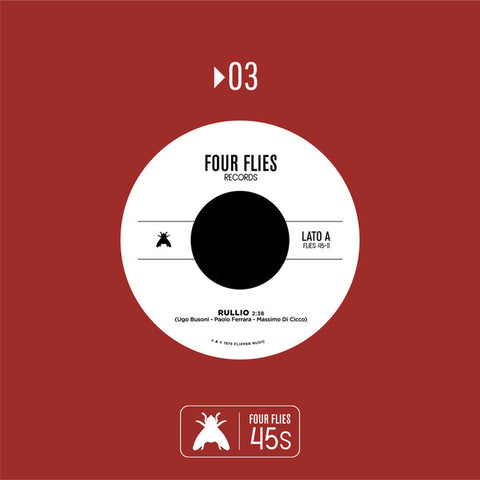 Ugo Busoni / Gerardo Iacoucci - Rullio / Violenza (7", Ltd) - NEW