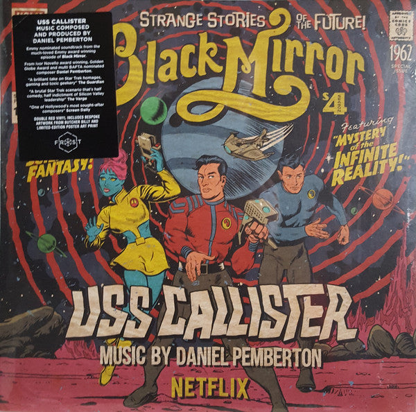 Daniel Pemberton - Black Mirror - USS Callister (Original Soundtrack) (2xLP, Album, Ltd, Red) - NEW