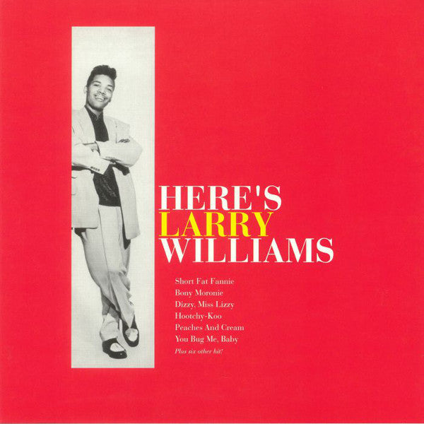 Larry Williams (3) - Here's Larry Williams (LP, Album, RE) - NEW