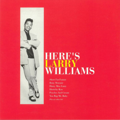 Larry Williams (3) - Here's Larry Williams (LP, Album, RE) - NEW