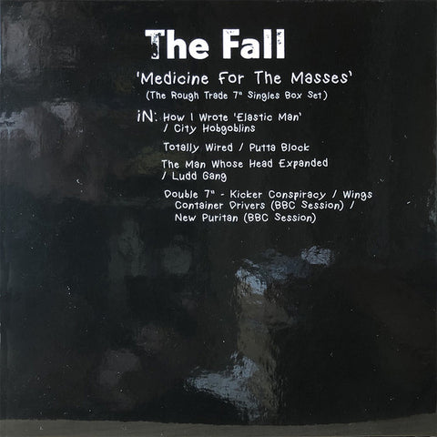 The Fall - Medicine For The Masses (The Rough Trade 7" Singles Box Set) (7", RE, Blu + 7", RE, Whi + 7", RE, Gra + 2x7", RE) - NEW