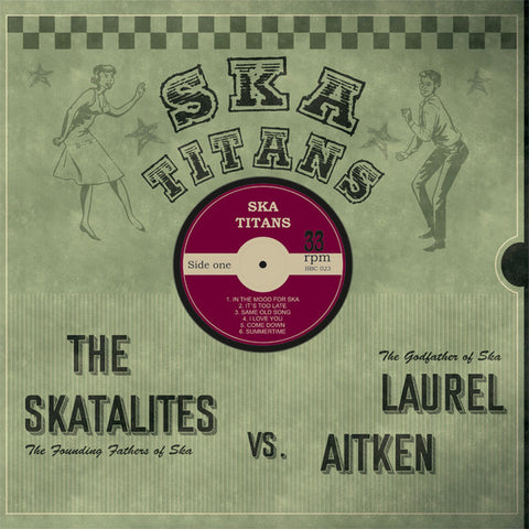 Laurel Aitken & The Skatalites - Ska Titans (LP, Album, RE) - NEW