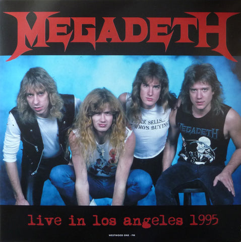 Megadeth - Live In Los Angeles 1995 (LP, Unofficial) - NEW