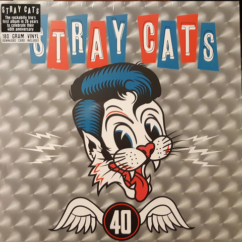 Stray Cats - 40  (LP, Album, 180) - NEW