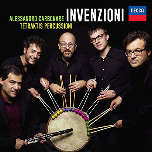 Alessandro Carbonare - Tetraktis Percussioni - Invenzioni (CD, Album) - NEW