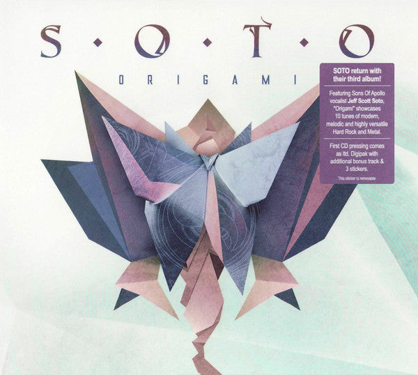 S.O.T.O. (2) - Origami (CD, Album, Ltd) - USED