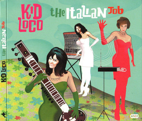 Kid Loco - The Italian Job (CD, Comp) - USED