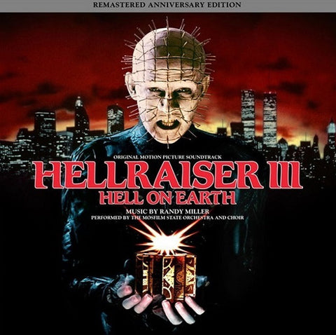 Randy Miller (2) - Hellraiser III: Hell On Earth (Original Motion Picture Soundtrack) (2xLP, Ltd, RE, RM, Red) - NEW
