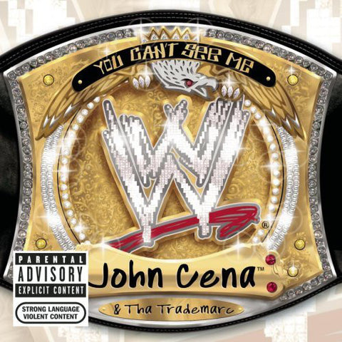 John Cena & Tha Trademarc* - You Can't See Me (CD, Album) - USED