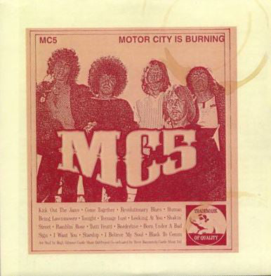 MC5 - Motor City Is Burning (2xLP, Comp, Gat) - USED