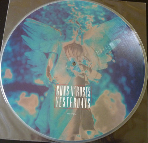 Guns N' Roses - Yesterdays (12", Ltd, Pic) - USED