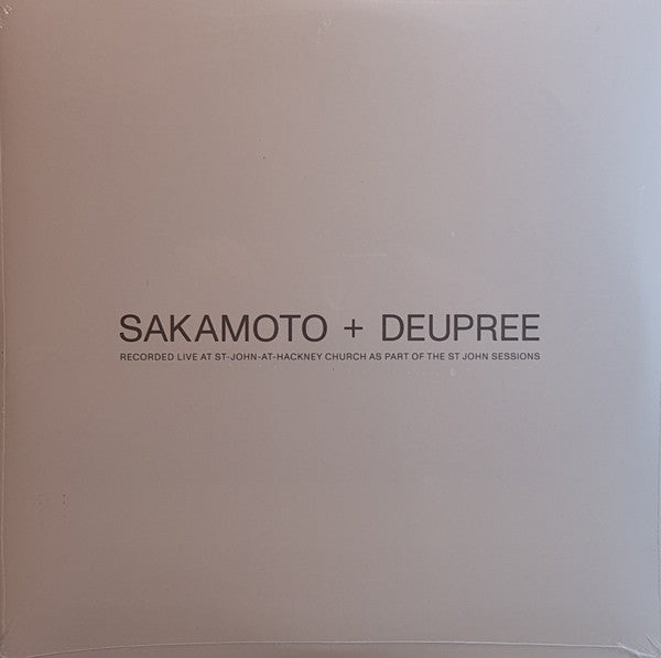 Sakamoto* + Deupree* - Live In London (2xLP, Album, RE, RM, Blu) - NEW