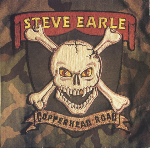 Steve Earle - Copperhead Road (LP, Album) - USED
