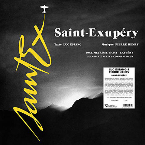 Luc Estang / Pierre Henry / Paul Meurisse / Jean-Marie Fertey - Saint-Exupéry (12", Ltd, RE, 500) - NEW
